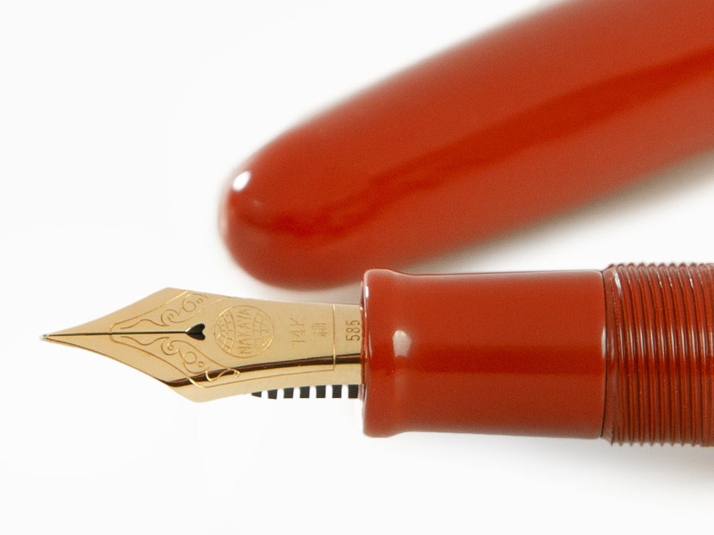 Nakaya Cigar Portable Arai Shu Füllfederhalter, Urushi Lack