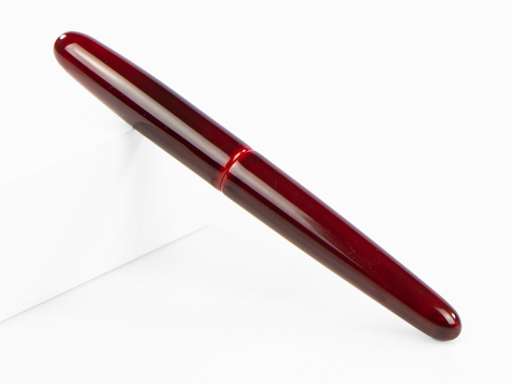 Nakaya Cigar Füllfederhalter Portable Aka-Tamenuri, Urushi Lack