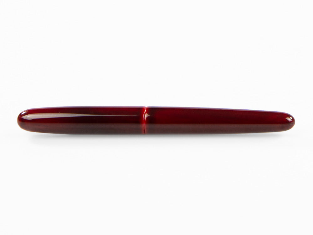 Nakaya Cigar Füllfederhalter Portable Aka-Tamenuri, Urushi Lack