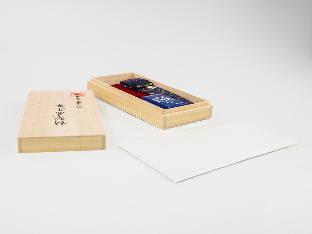 Nakaya Cigar Füllfederhalter Portable Aka-Tamenuri, Urushi Lack