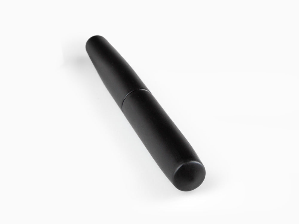 Nakaya Cigar Füller Piccolo Hairline, Schwarz, Naturkautschuk