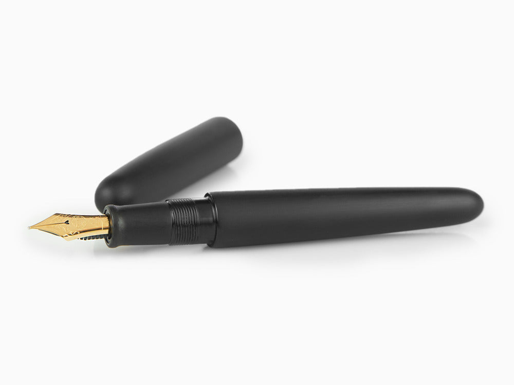 Nakaya Cigar Portable Füller Black Hairline, Naturkautschuk