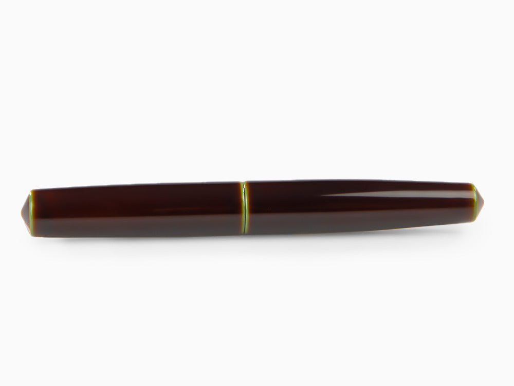 Nakaya Cigar Piccolo Heki Tamenuri Füllfederhalter, Naturkautschuk