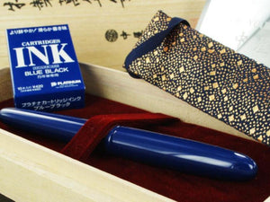 Nakaya Cigar Füller Portable, Kikyo, Naturkautschuk und Urushi, Rhodium