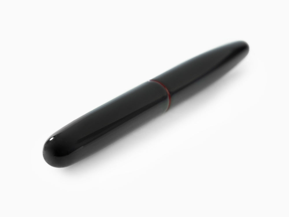 Nakaya Cigar Füllfederhalter Long, Kuro-Tamenuri, Ebonite, Music