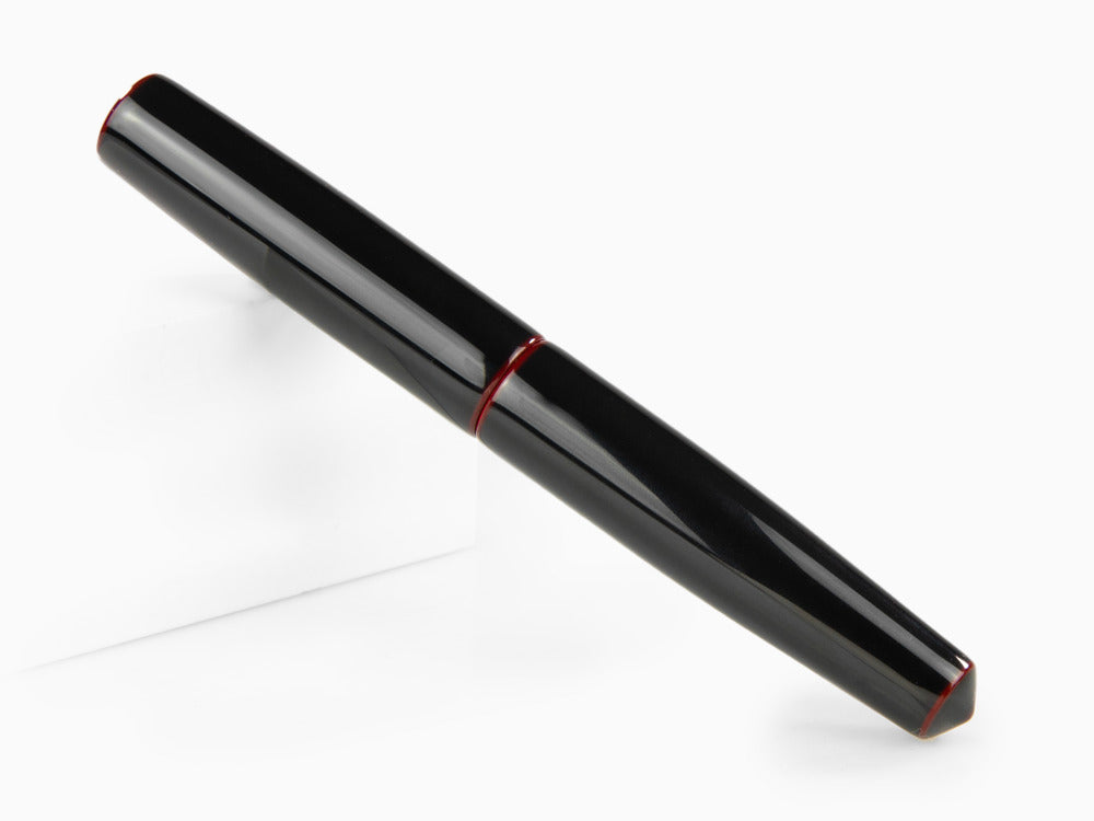 Nakaya Cigar Piccolo Füllfederhalter, Kuro-Tamenuri, Ebonite