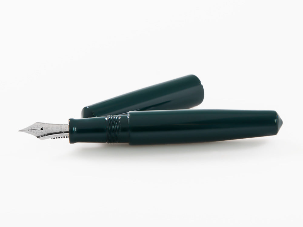 Nakaya Cigar Füllfederhalter Piccolo, Midori, Ebonite, , Rhodium