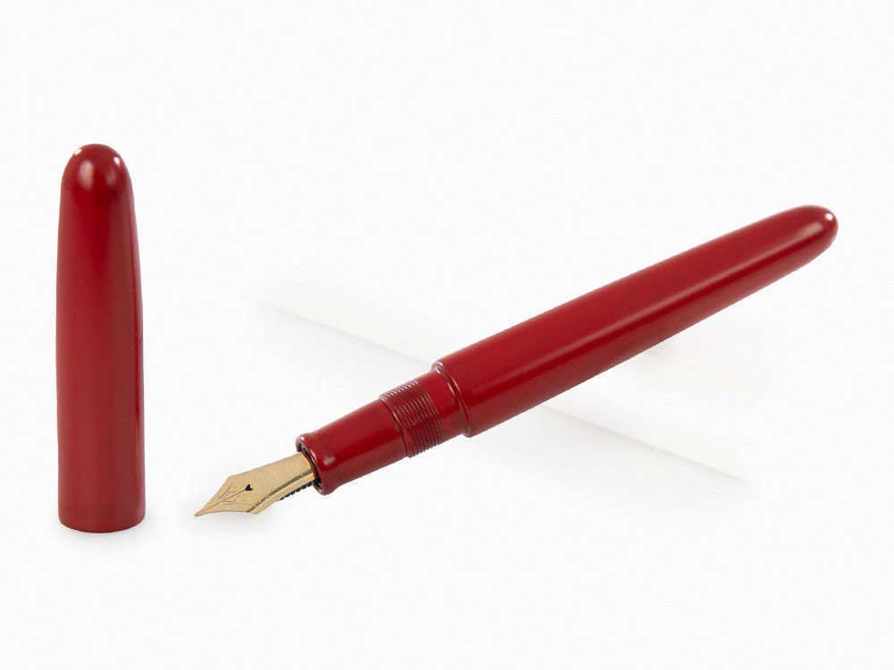 Nakaya Cigar Füllfederhalter Shu-nurippanashi, Portable, Naturkautschuk