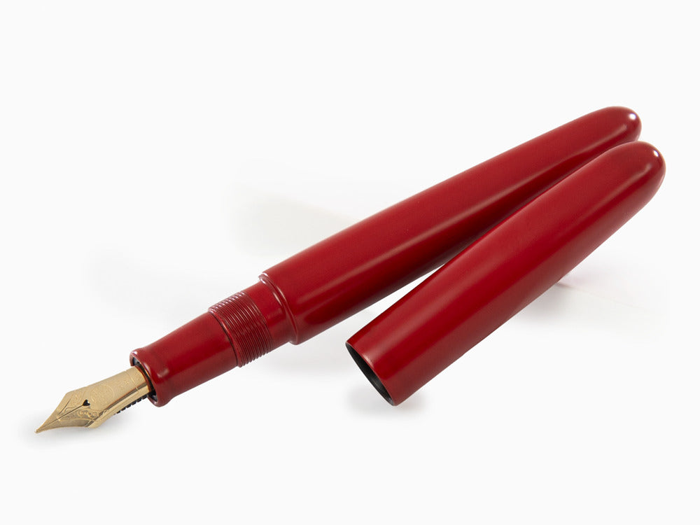 Nakaya Cigar Füllfederhalter Shu-nurippanashi, Portable, Naturkautschuk