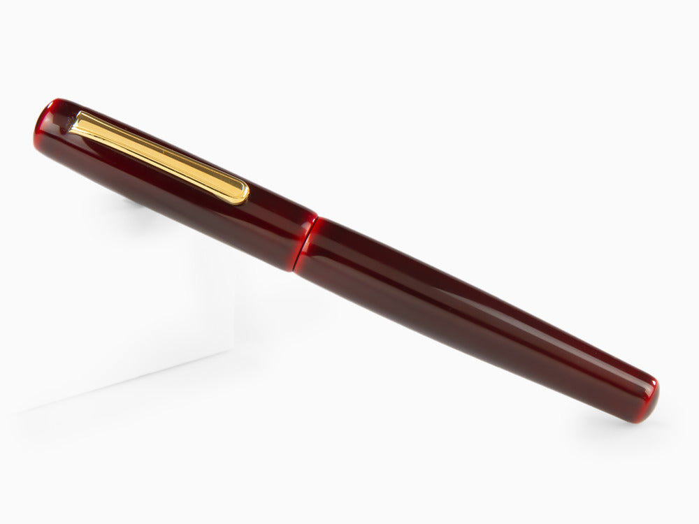 Nakaya Neo-Standard Füllfederhalter, Aka-Tamenuri, Ebonite