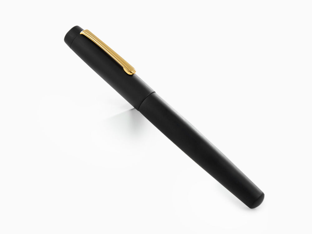 Nakaya Neo-Standard Füllfederhalter, Black Hairline, Naturkautschuk