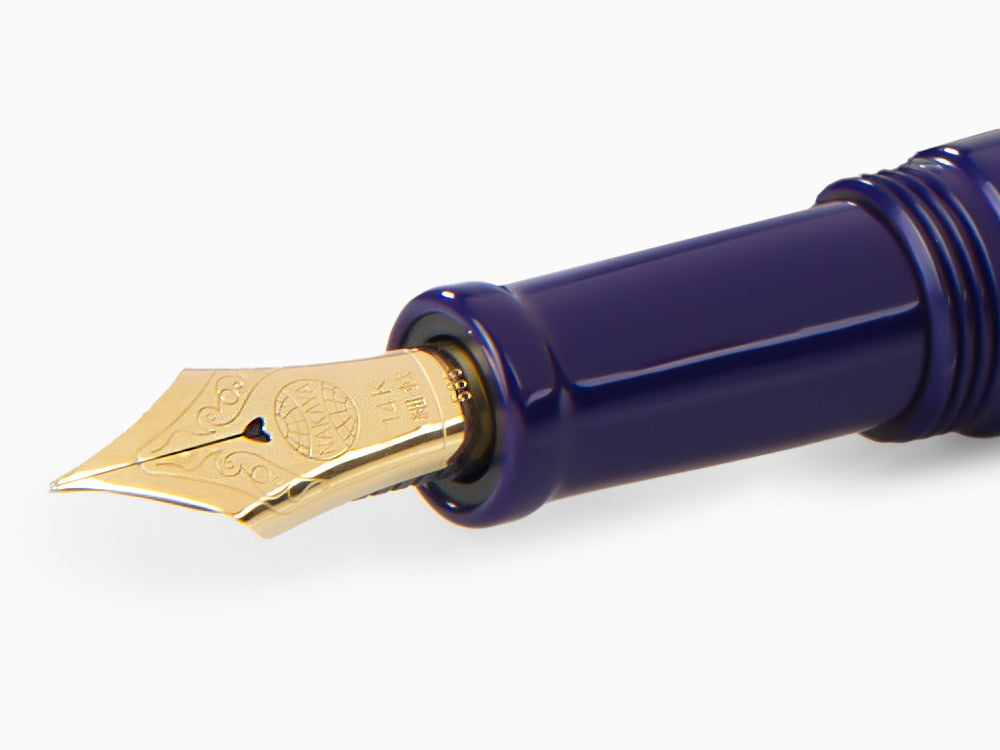 Nakaya Neo-Standard Shobu Füllfederhalter, Ebonite