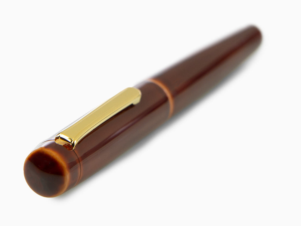 Nakaya Neo-Standard Füllfederhalter, Toki-Tamenuri, Ebonite