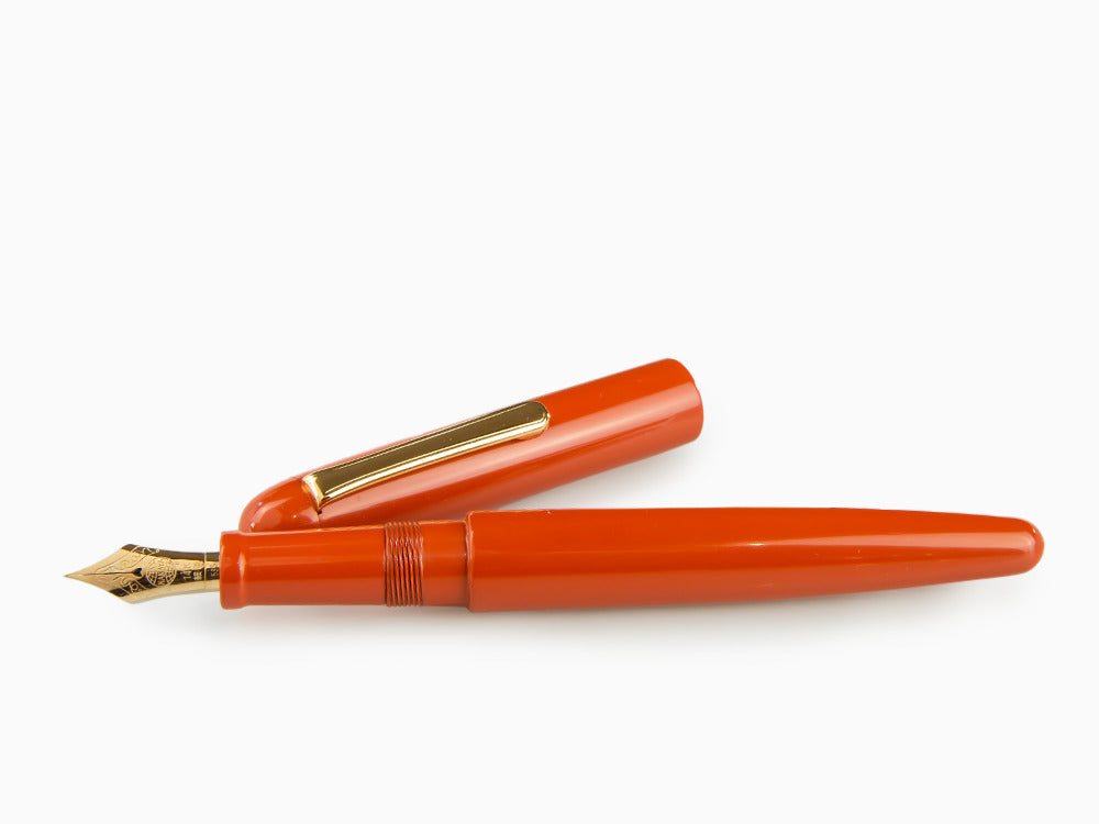 Nakaya Writer Long Füllfederhalter, Arai Shu, Ebonite