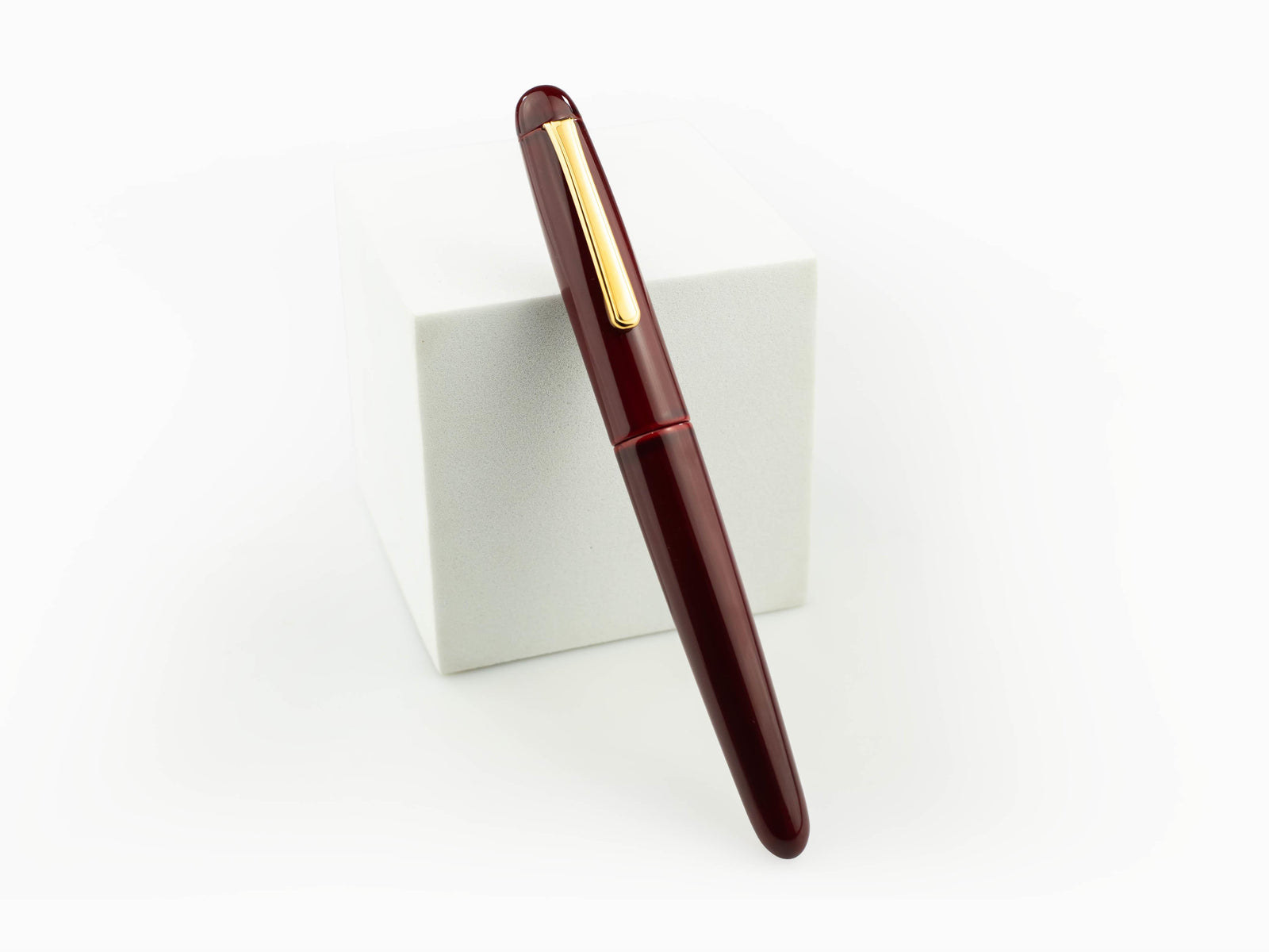 Nakaya Writer Füller Portable, Aka Tamenuri, Urushi Lack, Metall