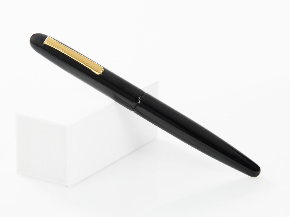 Nakaya Writer Kuro-Roiro Füllfederhalter Black, Long, Ebonite