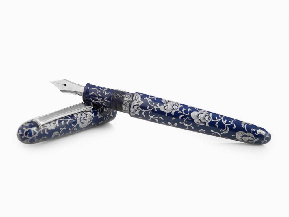 Nakaya Writer Portable Chingin Füllfederhalter, Naturkautschuk
