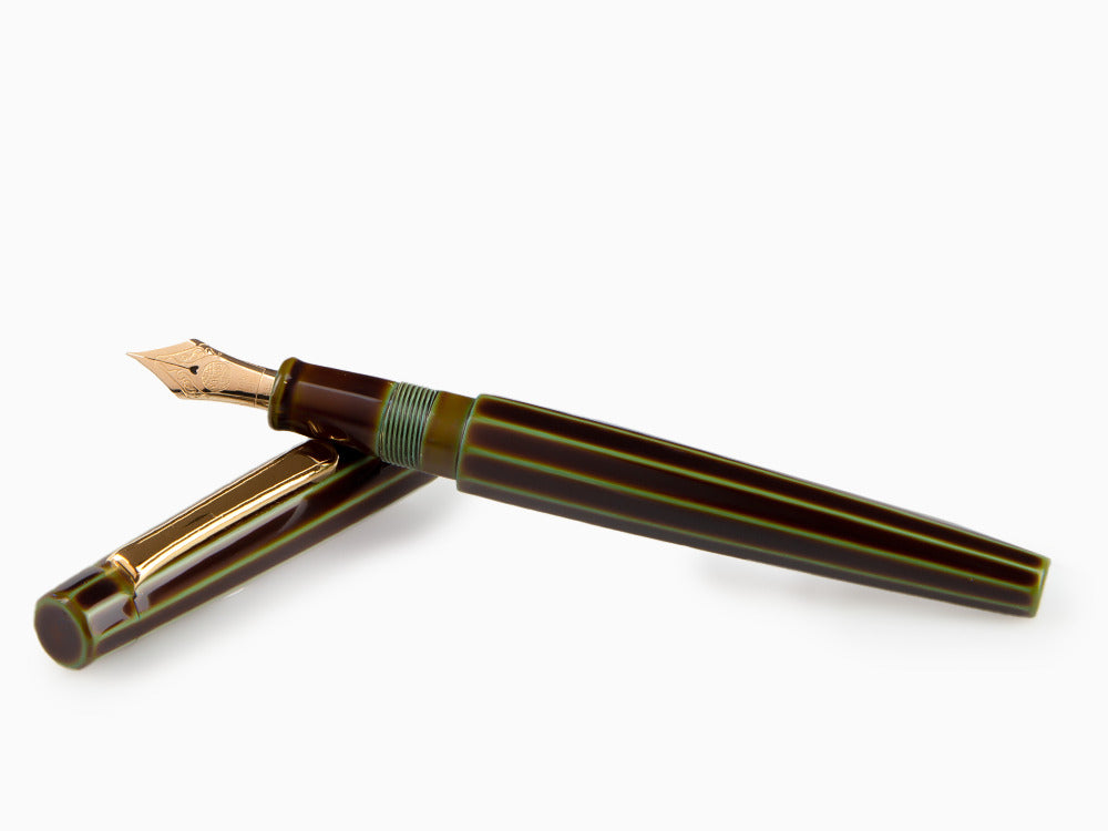 Nakaya Writer Füllfederhalter Heki-Tamenuri, Decapod ST