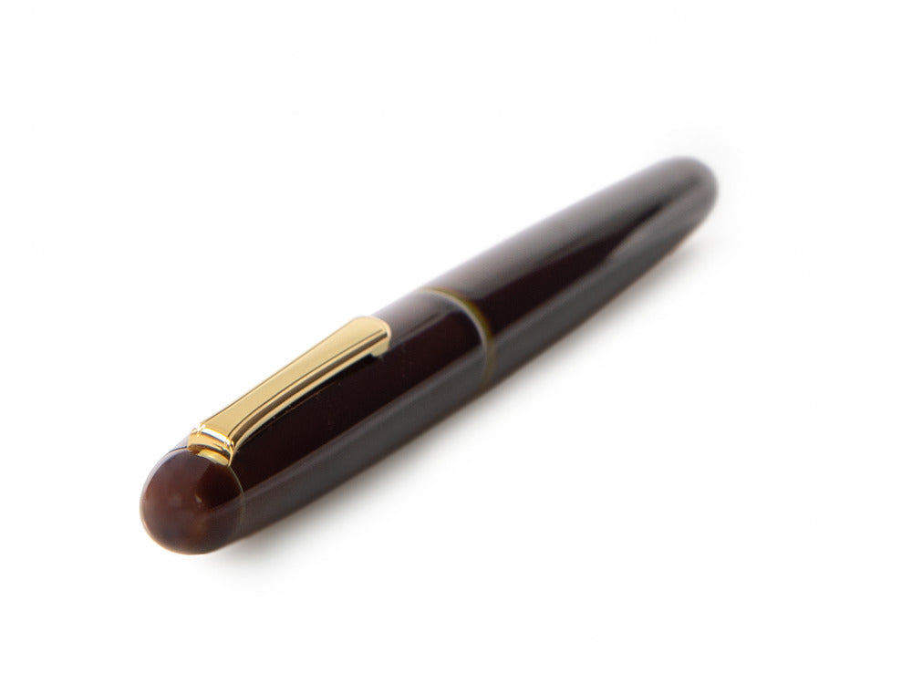 Nakaya Writer Long Füller, Heki Tamenuri, Naturkautschuk und Urushi Lack