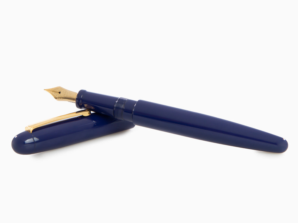 Nakaya Writer Kikyo Füllfederhalter, Long, Ebonite