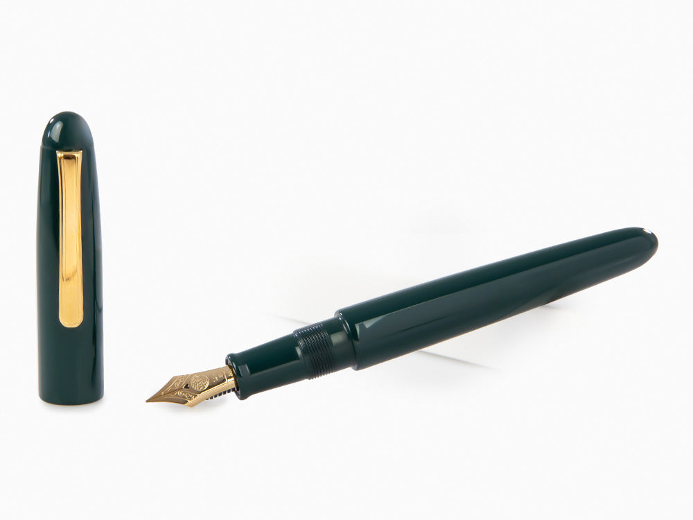Nakaya Writer Midori Portable Füller, Naturkautschuk und Urushi Lack