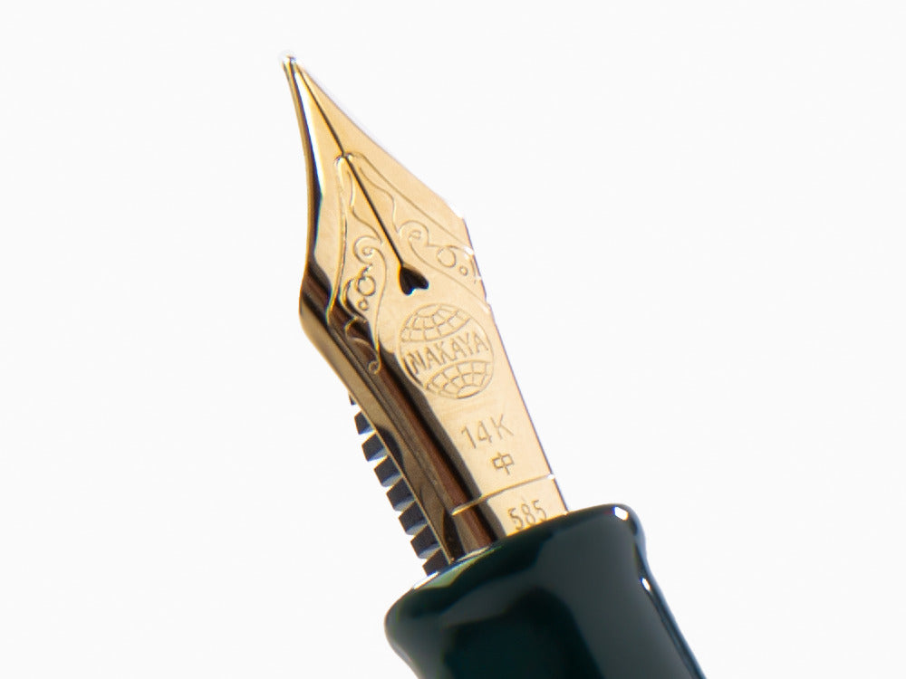 Nakaya Writer Midori Portable Füller, Naturkautschuk und Urushi Lack
