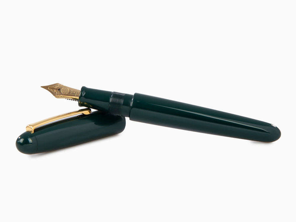 Nakaya Writer Midori Portable Füller, Naturkautschuk und Urushi Lack