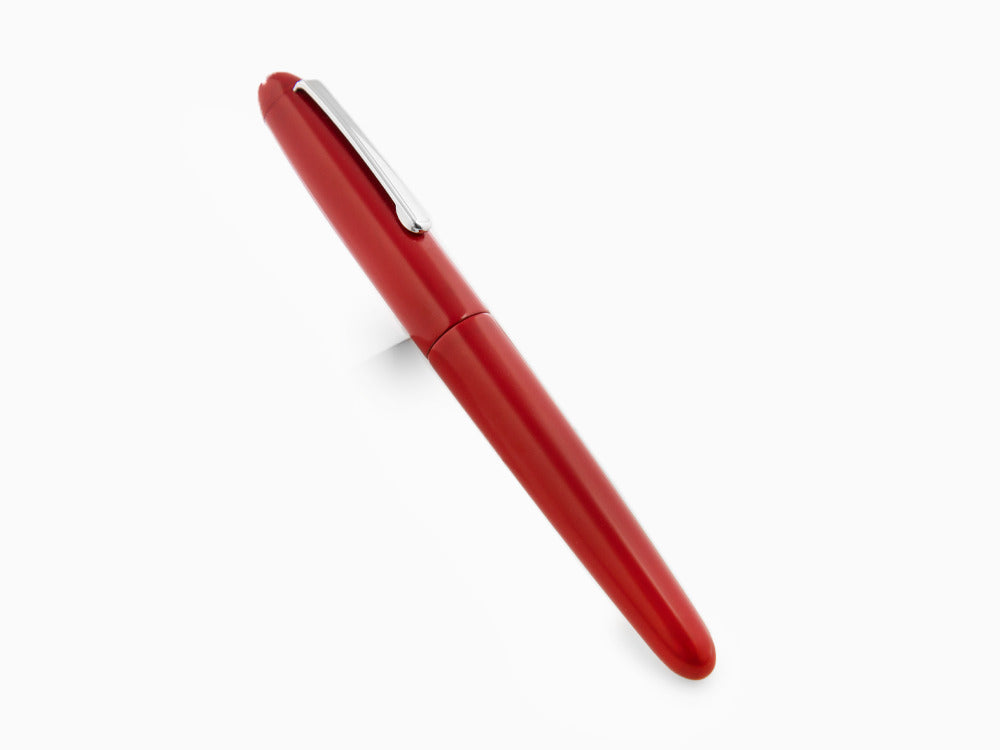 Nakaya Writer Füllfederhalter Shu-nurippanashi, Ebonite, Rhodiniert