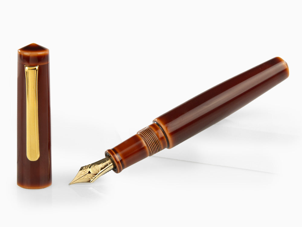 Nakaya Writer Piccolo Füllfederhalter Toki-Tamenuri, Urushi Lack