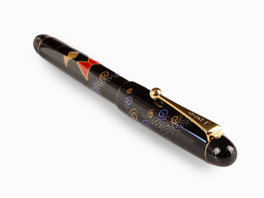 Namiki Nippon Art Origami Gold Fish Füllfederhalter, FK-35-SM-KG