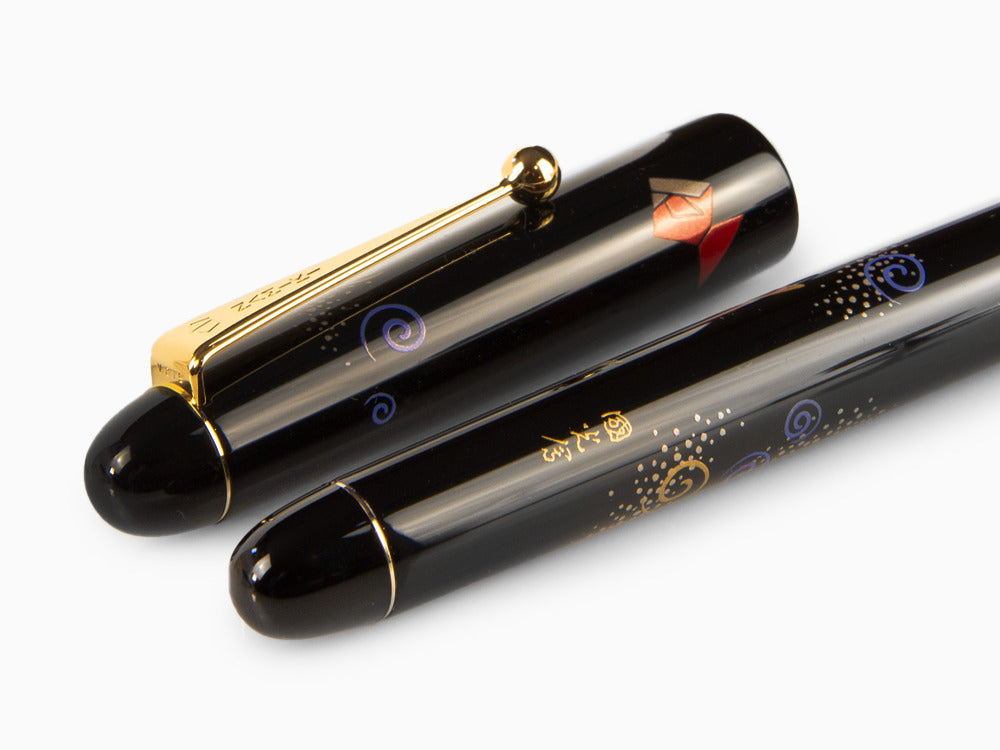 Namiki Nippon Art Origami Gold Fish Füllfederhalter, FK-35-SM-KG