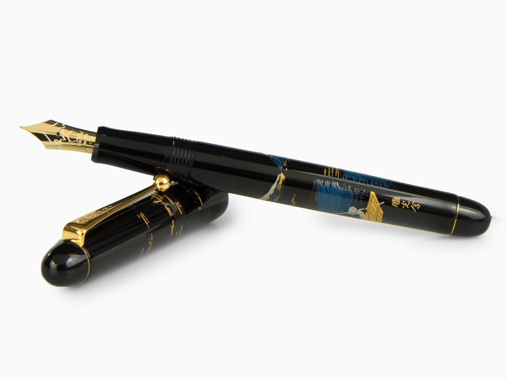 Namiki Nippon Art Mount Fuji and Ship Füllfederhalter, FK-35SM-FF