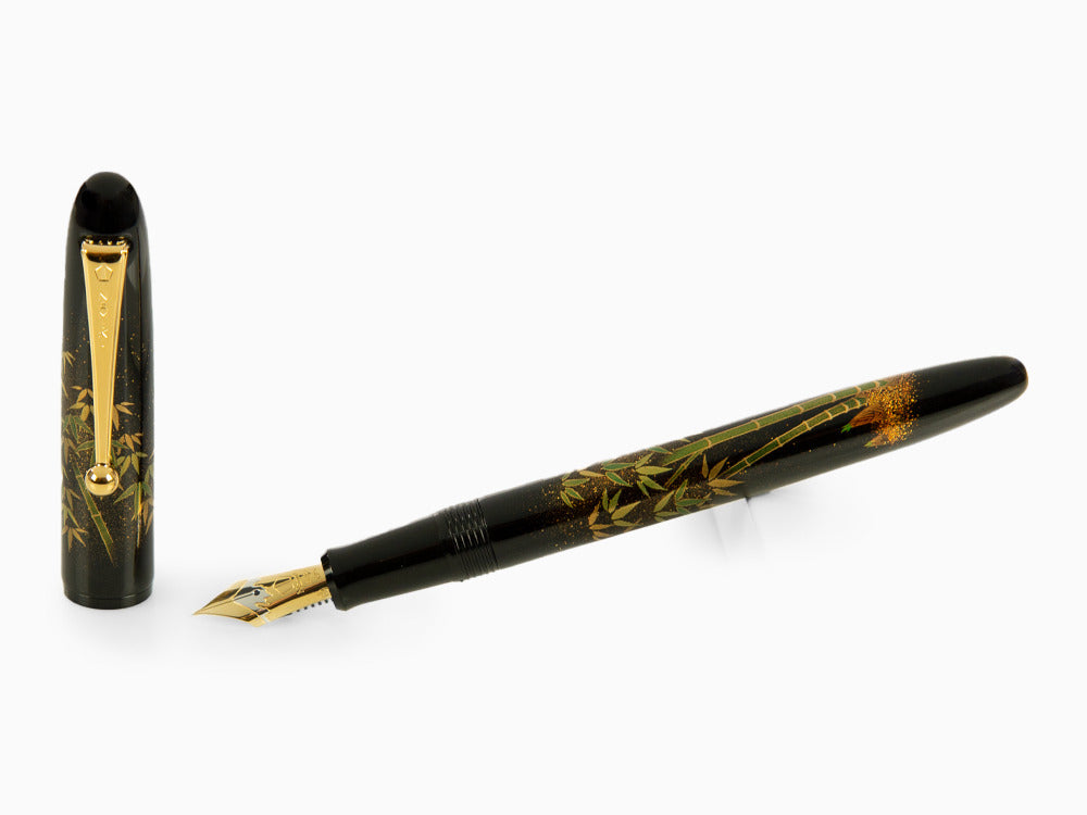 Namiki Yukari Bamboo Füllfederhalter, Urushi Lack, FN-20M-TA