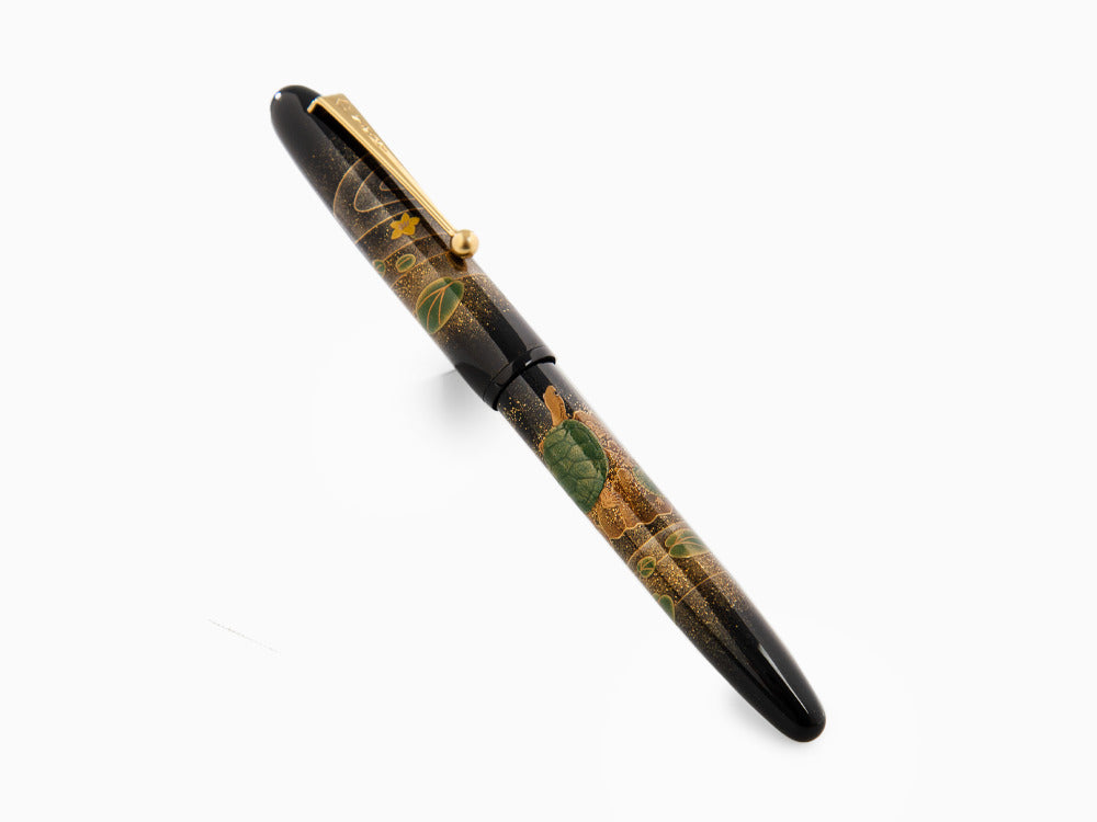 Namiki Yukari Turtles Füllfederhalter, Maki-e, Vergoldete, FN-30M-KM