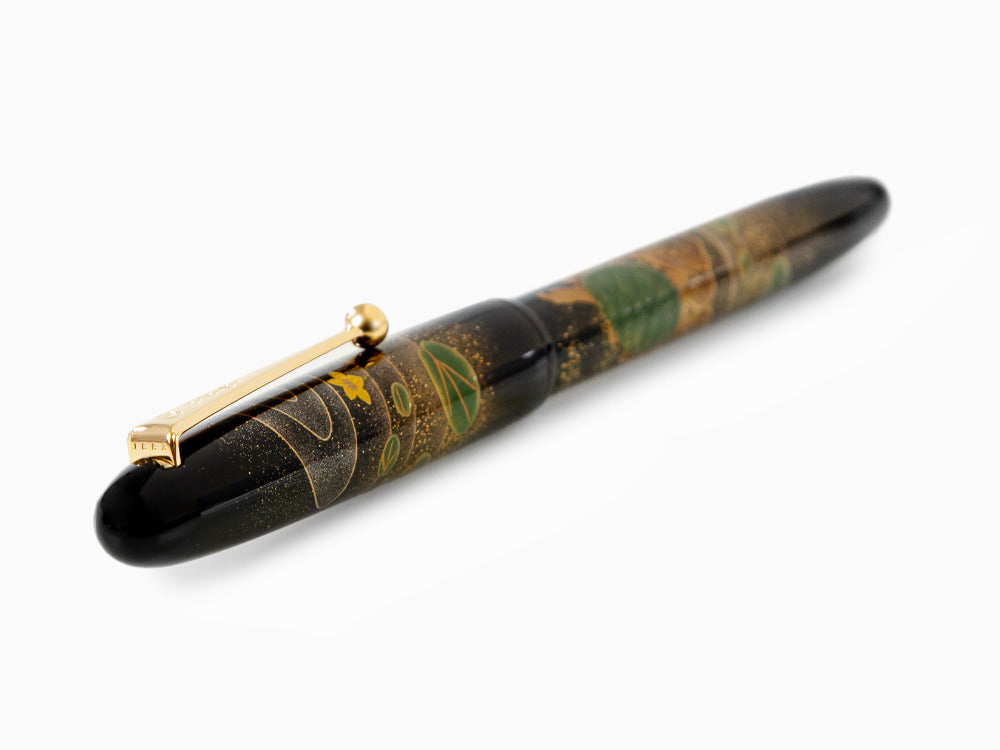 Namiki Yukari Turtles Füllfederhalter, Maki-e, Vergoldete, FN-30M-KM