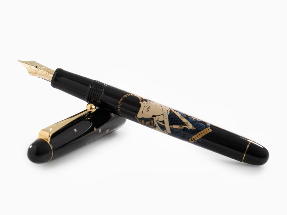 Namiki Nippon Art Ukiyo-e Shobei Odera Füllfederhalter, FN-35-SM-ARCHER