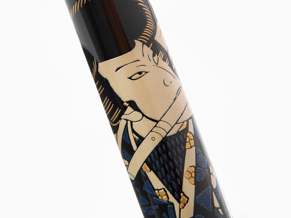 Namiki Nippon Art Ukiyo-e Shobei Odera Füllfederhalter, FN-35-SM-ARCHER