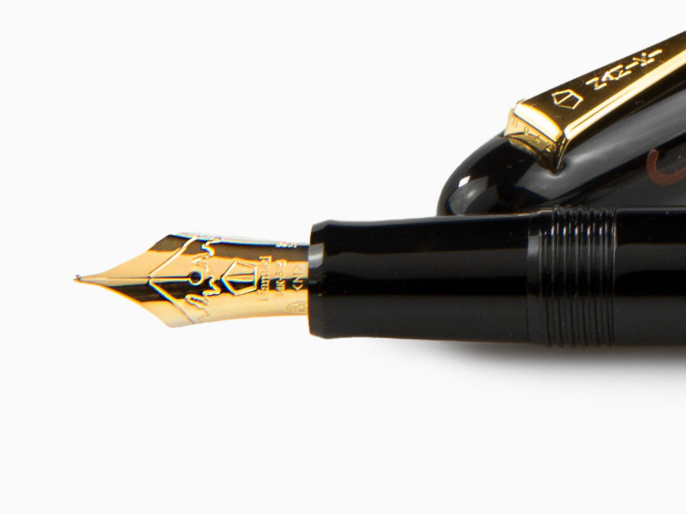 Namiki Nippon Art Flower Basket Füllfer, Vergoldete Beschläge, FN-5M-HA