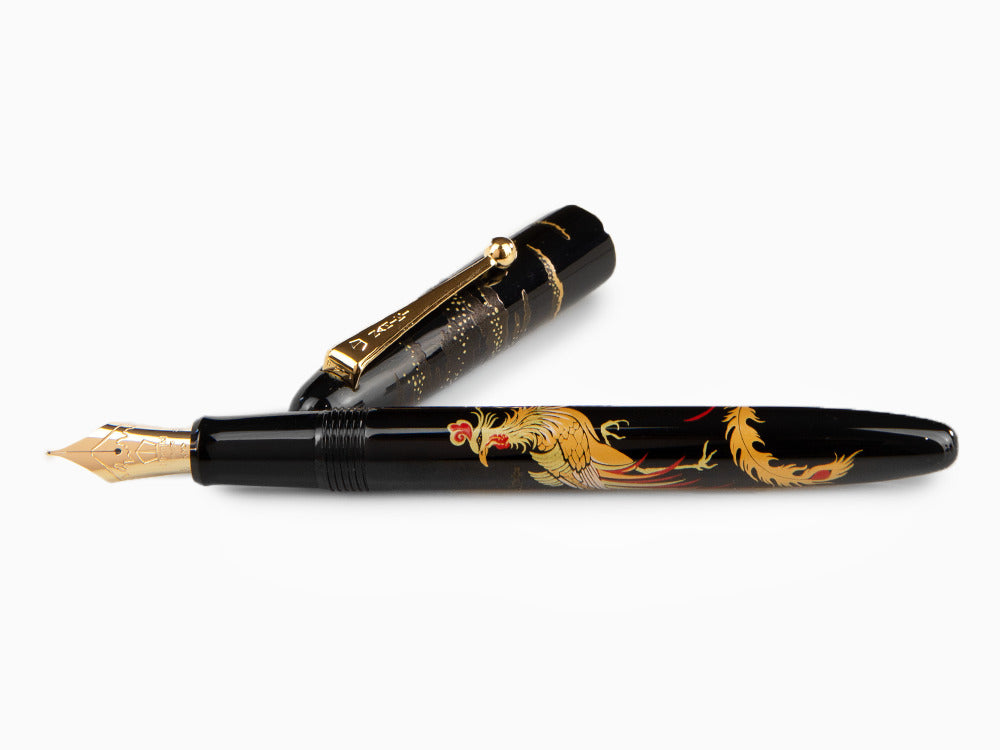 Namiki Nippon Art Chinese Phoenix Füllfederhalter, Maki-e, FN-5M-HZ