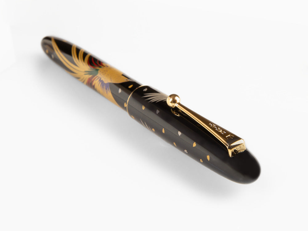 Namiki Nippon Art Golden Pheasant Füllfederhalter, Lack, FN-5M-KI