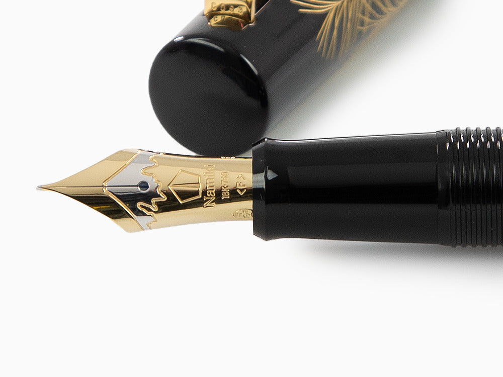Namiki Chinkin Silver Grass (Susuki) Füller, Maki-e, FNVC-10M-SU