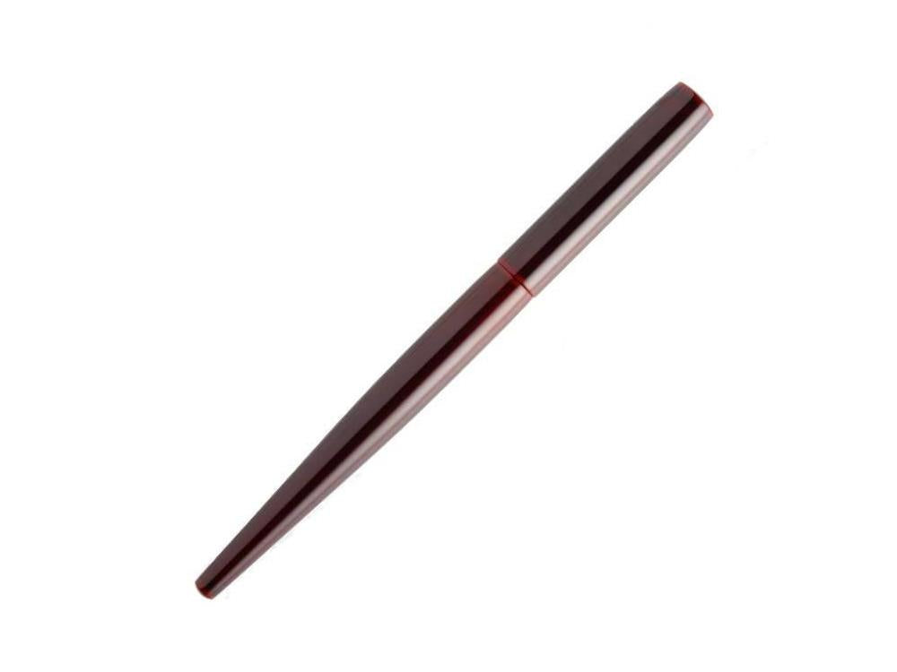 Nakaya Desk Füllfederhalter, Aka-Tamenuri, Elastische feder