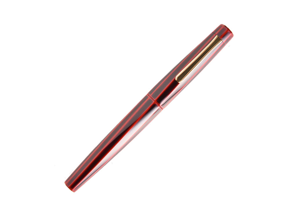 Nakaya Writer Füllfederhalter Aka-Tamenuri, Decapod Twisted