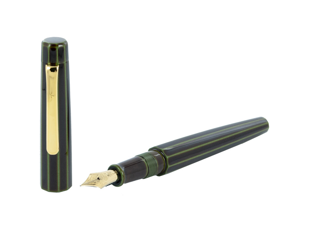 Nakaya Writer Füllfederhalter Heki-Tamenuri, Decapod ST