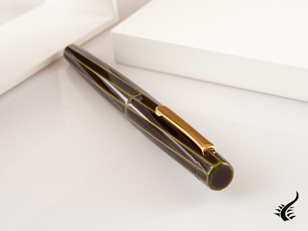 Nakaya Writer Füllfederhalter Heki-Tamenuri Portable Decapod Twist