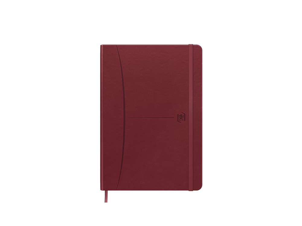 Oxford Signature Normales Notizbuch A5 Bordeaux, 400163614-BURDEOS