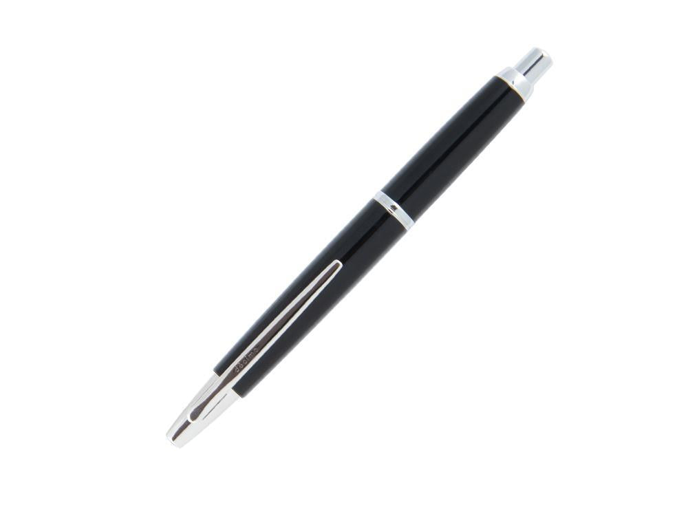 Pilot Capless Decimo Füllfederhalter, Lack, Schwarz, FK-1500D-RH-BLACK