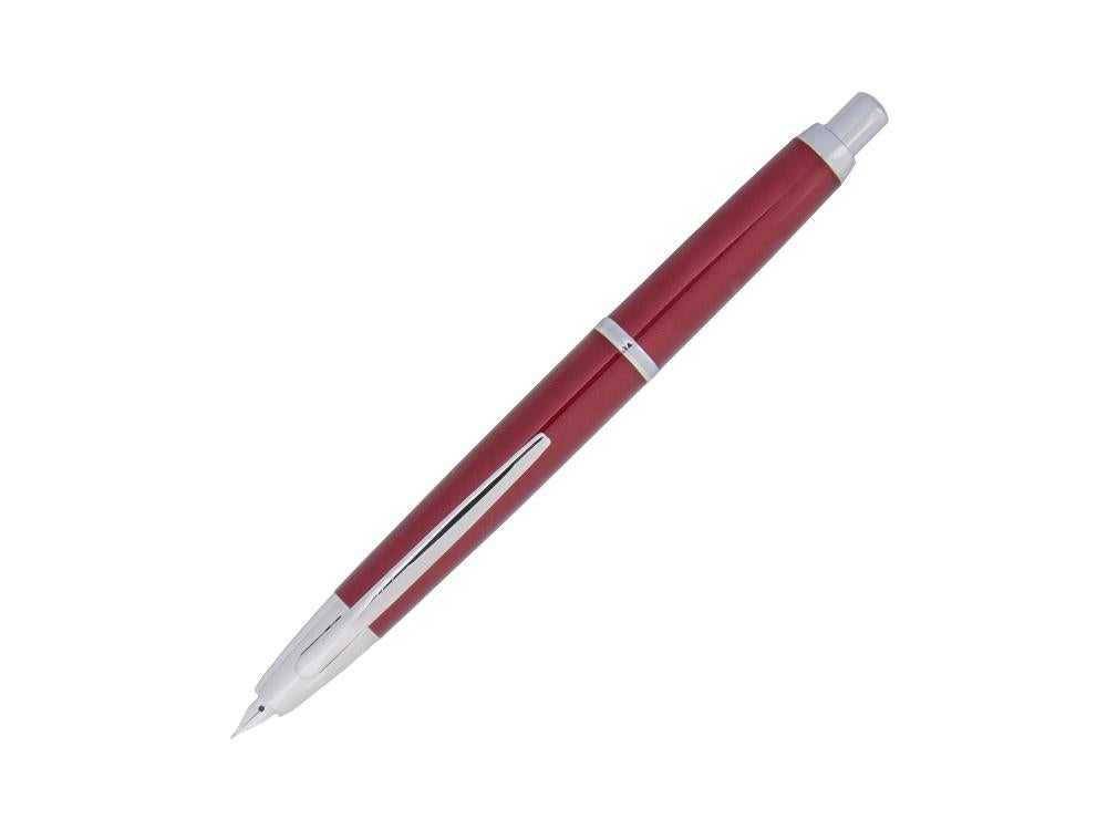 Pilot Capless Decimo Füller, Lack, Verchromte, Rot, FK-1500D-RH-RED