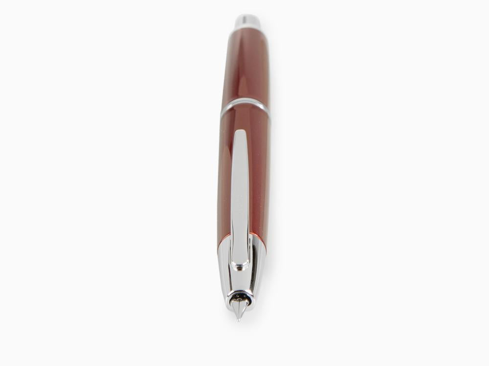 Pilot Capless Decimo Füller, Lack, Verchromte, Rot, FK-1500D-RH-RED