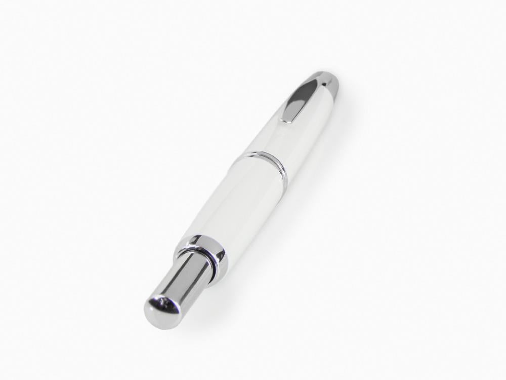 Pilot Capless Decimo Füllfederhalter, Lack, Weiss, FK-1500D-RH-WHITE